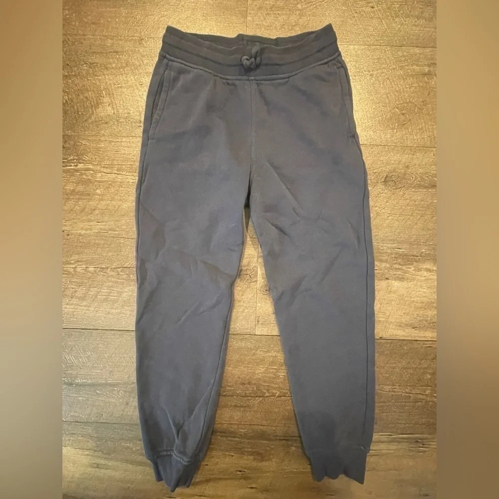 H&M Girls Navy Blue Athletic Jogger SweatPants Size 10
